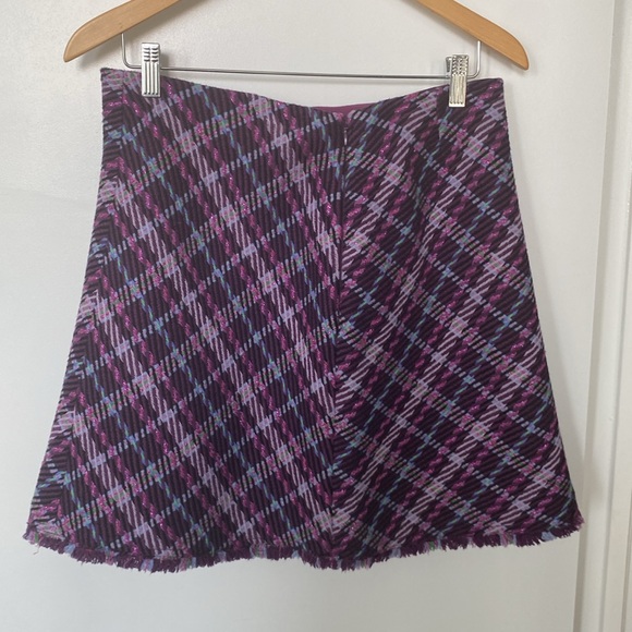 Kate Spade Plaid Tweed Skirt - Picture 4 of 6
